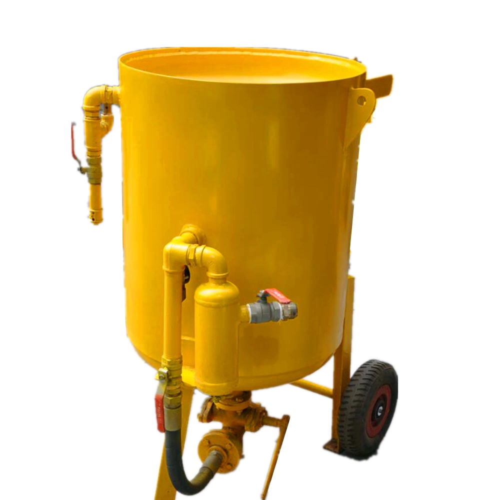 Portable Mobile Industrial Rust Removal Dry Sand Blasting Machine