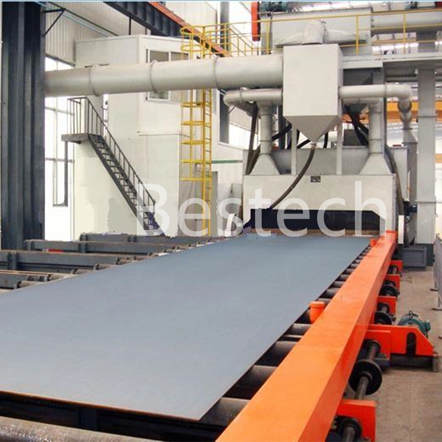 Roller Conveyor Shot Blasting Machine/Steel Plate Shot Blasting Machine